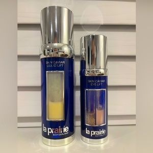 La Prairie, Skin Caviar Liquid Lift & Skin Caviar Eye Lift, used